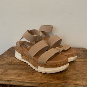 Steve Madden Bandi Sandal in Nude